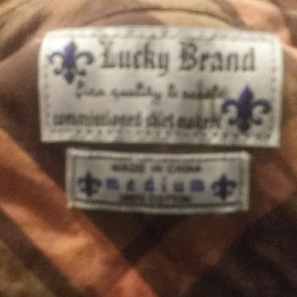 Lucky Brand Plaid Shirt - Picture 3 of 3